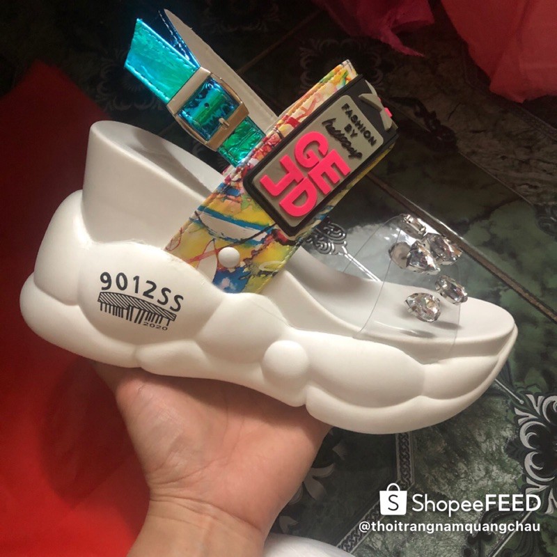 Sandal độn đế 11cm