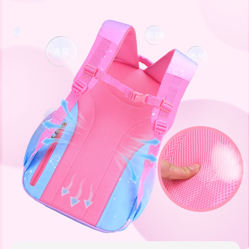 Balo cao cấp Beauty cho bé gái cấp 1, 2 siêu đẹp, cặp sách siêu nhẹ chất dày dặn, bền đẹp cho học sinh tiểu trung học