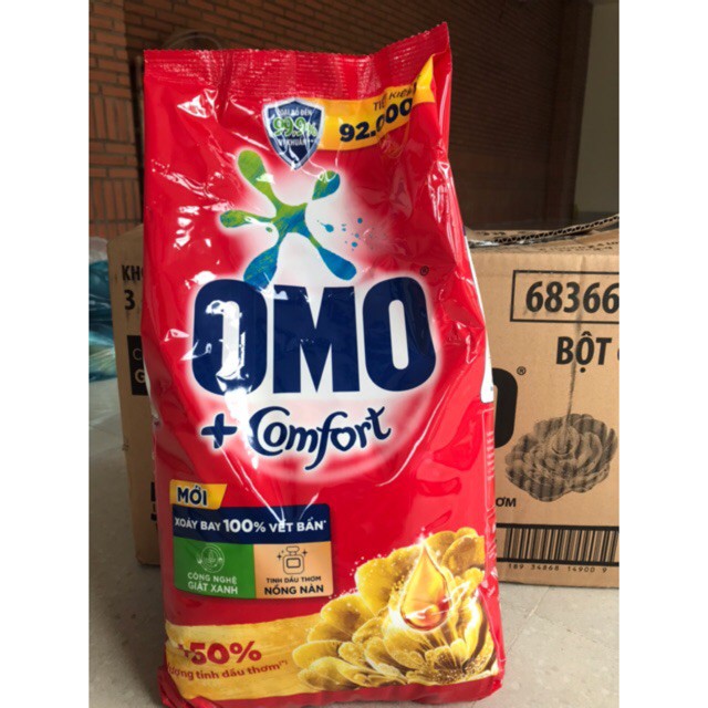 Bột giặt Omo Comfort tinh dầu thơm tinh tế 5.5kg