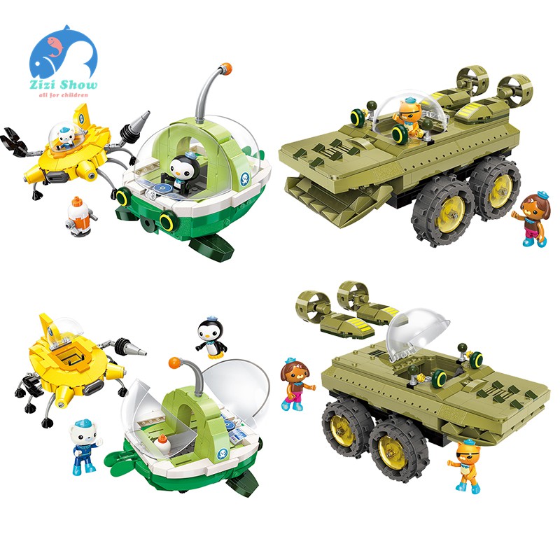 Set đồ chơi lắp ráp mô hình The Octonauts sáng tạo cho bé