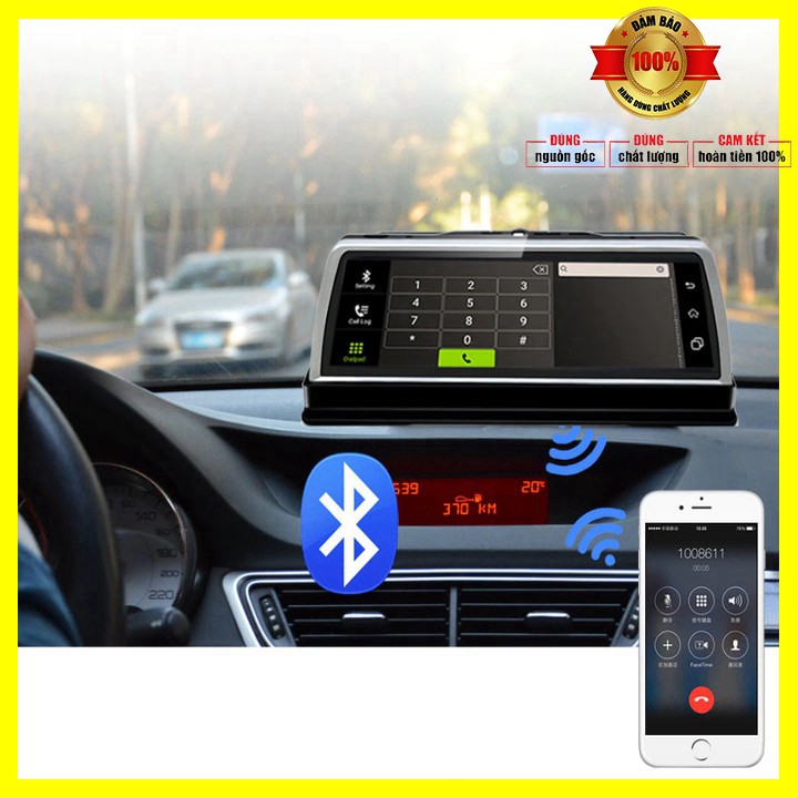 [ BẢO HÀNH 12 THÁNG] Camera hành trình đặt taplo ô tô cao cấp Whexune K600 tích hợp 4 camera FullHD 1080P GPS, Wifi | BigBuy360 - bigbuy360.vn