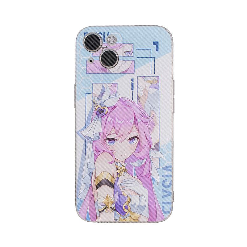 Elysia phone case Honkai Impact 3 gaming drop protective case personality new anime culture quadratic element silicone soft case cool Herrscher