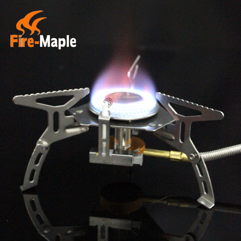 Bếp ga mini dã ngoại Fire-Maple (Tặng kèm đầu chuyển đổi)thiết kế nhỏ gọn chắc chắn nhiệt lượng cao tiết kiệm nhiên liệu