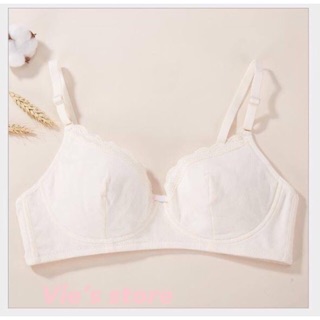 Set 2 Áo bra 100% cotton cao cấp cho bé gái mới lớn
