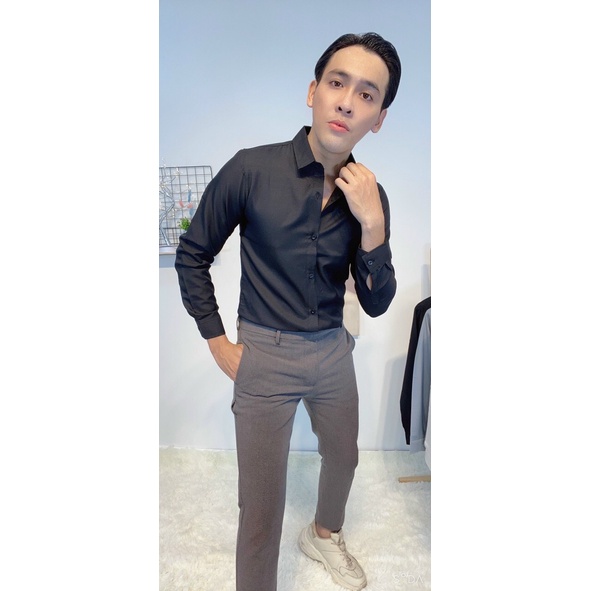 Áo sơ mi nam đủ màu cơ bản dễ phối đồ cubis shop