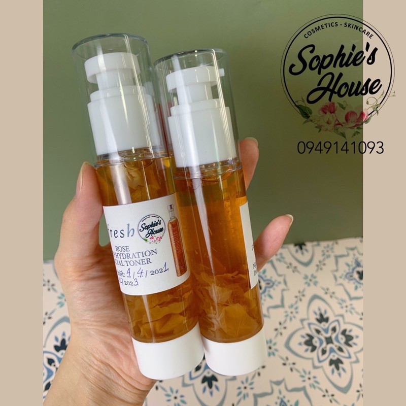 FRESH Rose Deep Hydration Toner - Toner dưỡng ẩm sâu từ hoa hồng