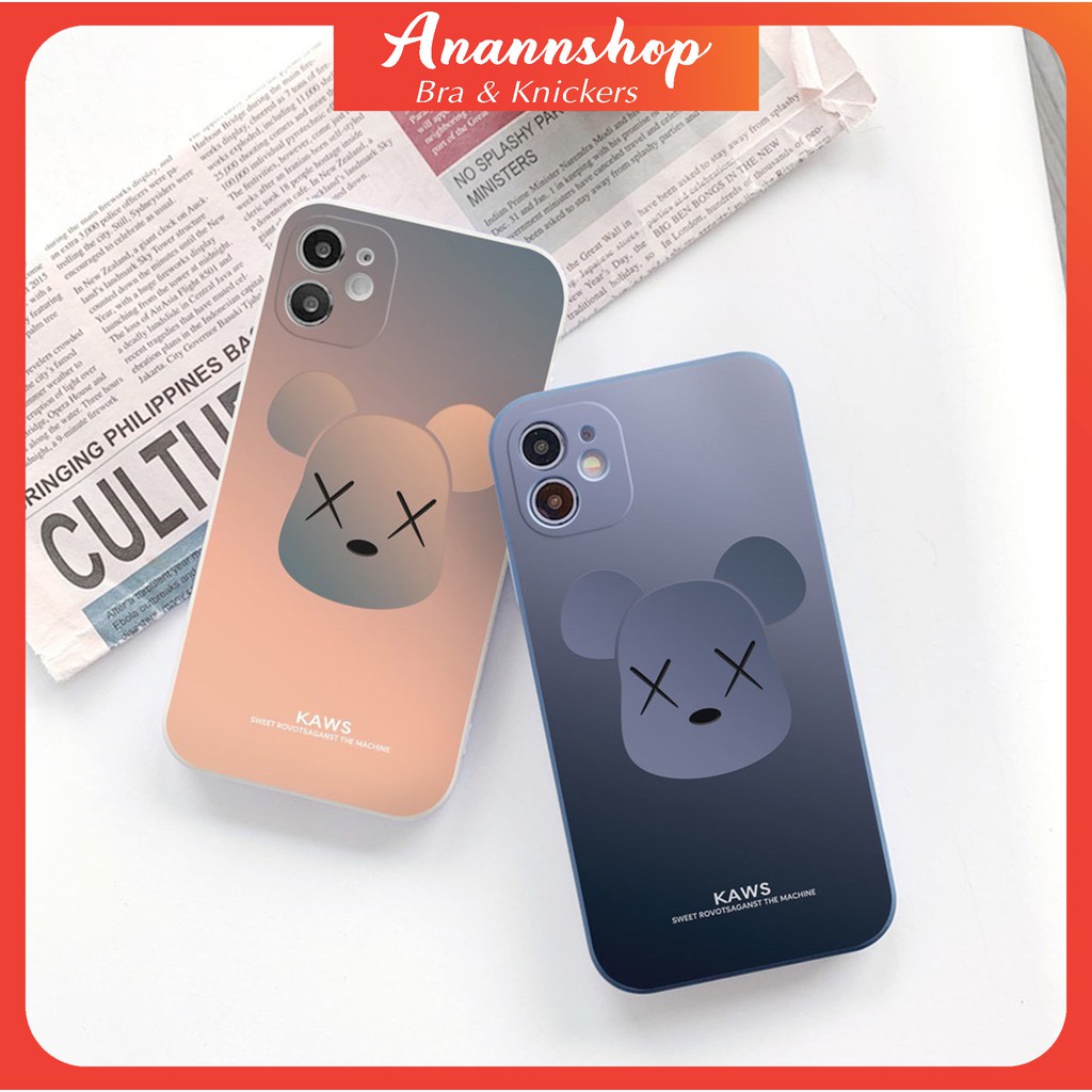 Ốp Lưng Iphone Hình Kaws Machine Cạnh Vuông 7plus/8/8plus/x/xs/11/11pro/11promax/12/12pro/12promax/plus/promax