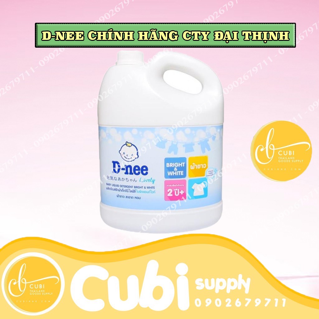 (HÀNG ĐẠI THỊNH) Nước Giặt Xả Dnee Thái Lan 3000ML