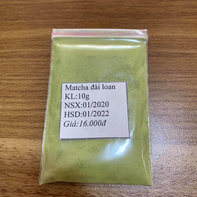 Bột matcha Đài Loan10g