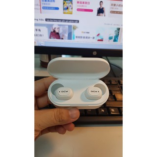 Tai nghe qcy t2c trắng