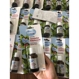 (bill,review) TINH DẦU BẠC HÀ DAS GESUNDE PLUS - ĐA CÔNG DỤNG CHO NGƯỜI LỚN VÀ TRẺ EM