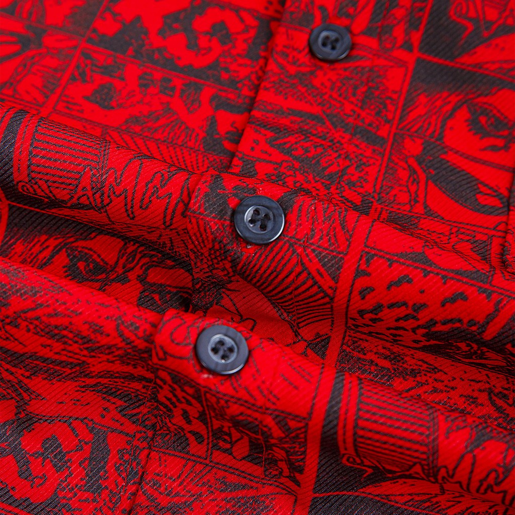 Áo sơ mi nam họa tiết Kasubi shirt ASM208 ZUMAN from suông, vải lụa vân chéo cao cấp, không nhăn, thoáng mát | BigBuy360 - bigbuy360.vn