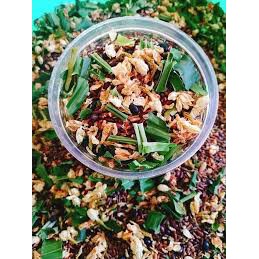 Trà gạo lứt, đậu đen xanh lòng, đậu đỏ, lá dứa, cỏ ngọt, hoa nhài, xạ đen - Organic - rang tay | BigBuy360 - bigbuy360.vn