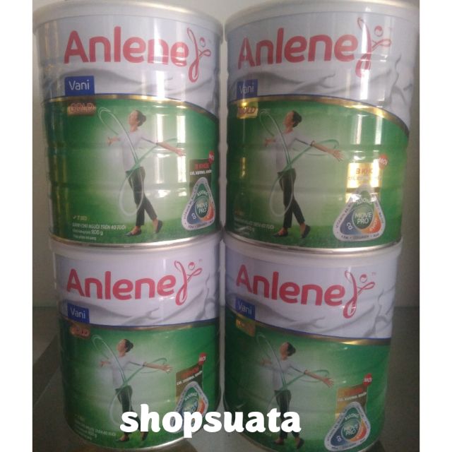 Sữa bột Anlene Gold 800g cho người trên 40 tuổi.