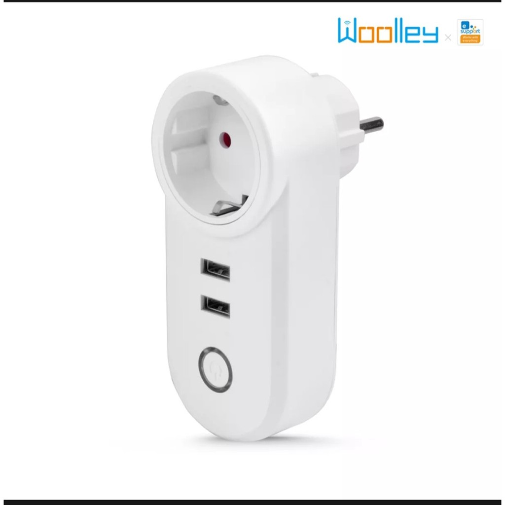 Giá Đặc Biệt! Ổ Cắm Wi-Fi Chuẩn EU Có Cổng USB Điều Khiển Từ Xa Ứng Dụng EWeLink