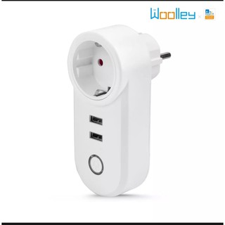 Giá Đặc Biệt! Ổ Cắm Wi-Fi Chuẩn EU Có Cổng USB Điều Khiển Từ Xa Ứng Dụng EWeLink