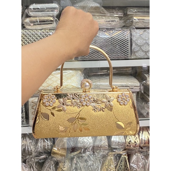 Bóp Đầm Đeo Vai Kết Hạt Thủ Công Hàng Cao Cấp Có Quai{ Nhận giao hoả tốc trong ngày khu vực tphcm}