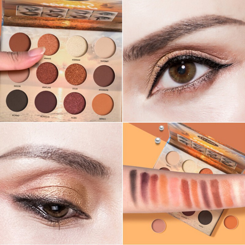 [COD] GUICAMI Phấn mắt 12 màu hãng nổi bật trẻ trung cho phái nữ California Girls Eye Makeup | BigBuy360 - bigbuy360.vn