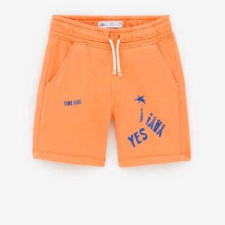 Quần Short Thun Da Cá Zara Bé Trai