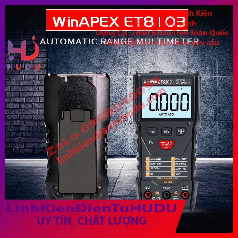 Đồng hồ điện tử WinAPEX ET8103 Auto