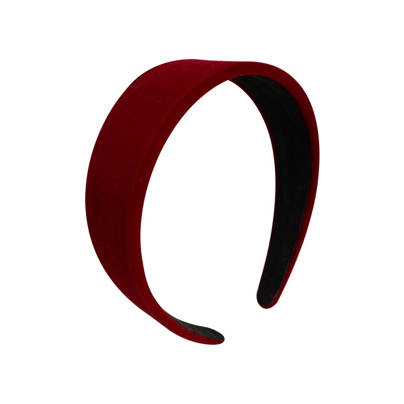 Băng đô cài tóc vải nhung thiết kế xinh xắn cho nữ