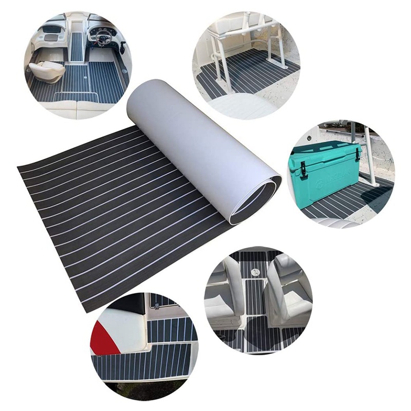 Thảm Lót Sàn Tàu Thuyền Tự Dính 2400X450X6mm