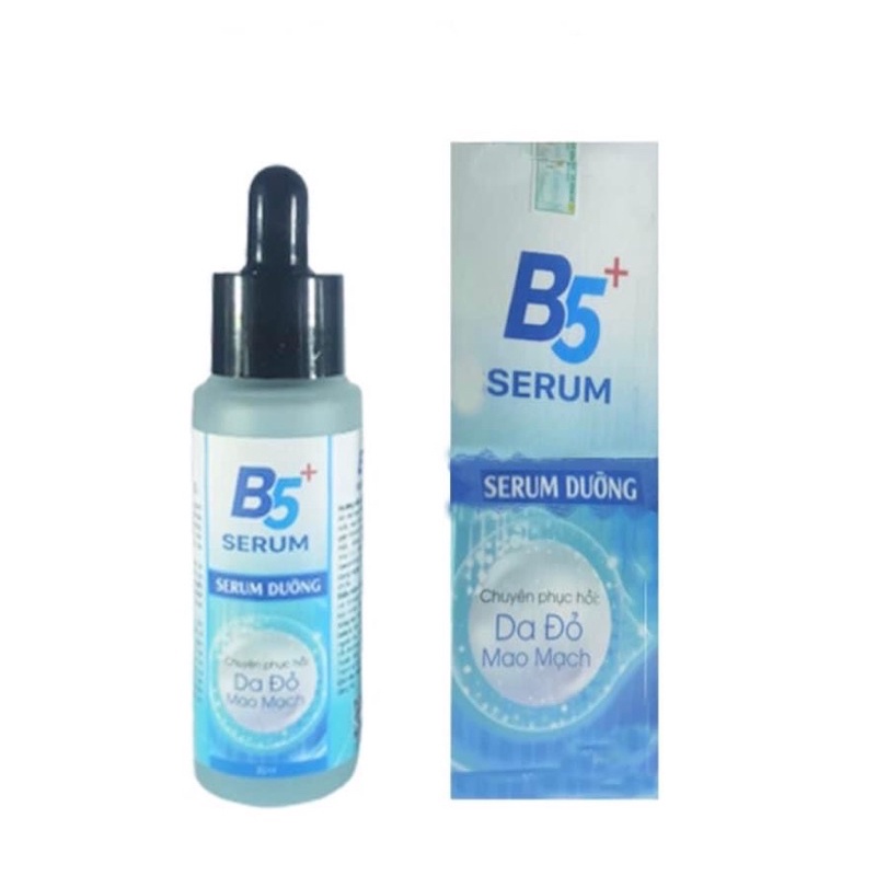 Serum B5+ MH Giúp tái Tạo Phục hồi làn da Da Dỏ Giãn Mao Mạch