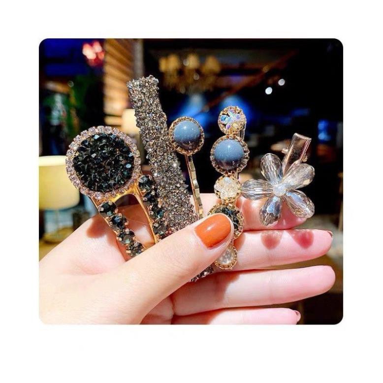 Set 5 Kẹp Tóc Hoa Mai Mẫy Mới,,.,.