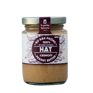 Bơ Đậu Phộng Không Đường Loại hạt 180g La Petite Epicerie Saigon