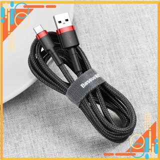 Cáp sạc nhanh Baseus 3m Cafule Cable chân iPhone/ Micro/ Type-C chính hãng