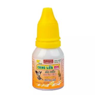 2 lọ Căng Lửa 214 [10 ml] chuyên dùng cho chim