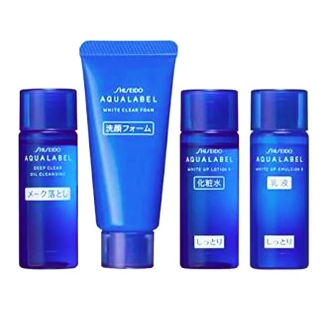 Bộ Shiseido Aqualabel Mini 4 sản phẩm