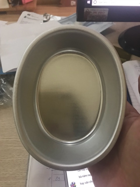 Khuôn Nhôm Đúc Oval Mini/khuôn Bầu Dục Làm Bánh Cheesecake, Bánh Bông Lan(kèm ảnh thật)D04