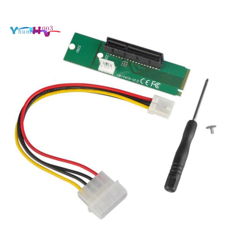Card Chuyển Đổi Ngff M.2 Sang Pci-E 4x 1x Slot Riser Card Adapter M2 Sang Pcie X4 X1