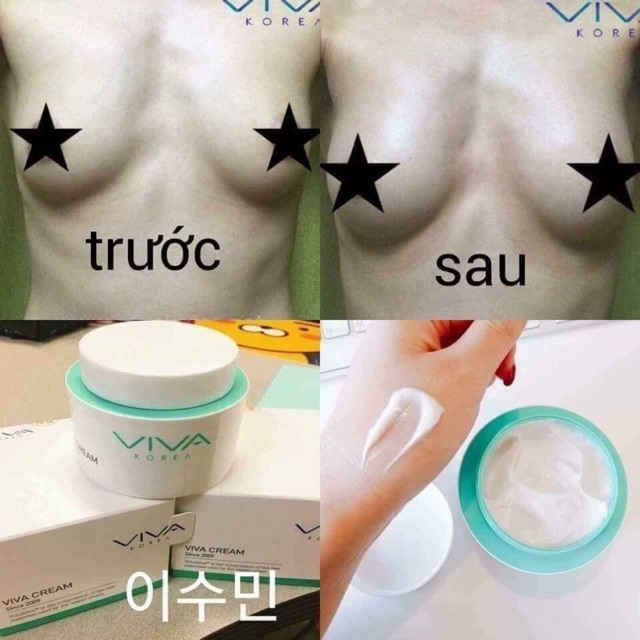 Kem Massa Ngực ViVa Korea Cream