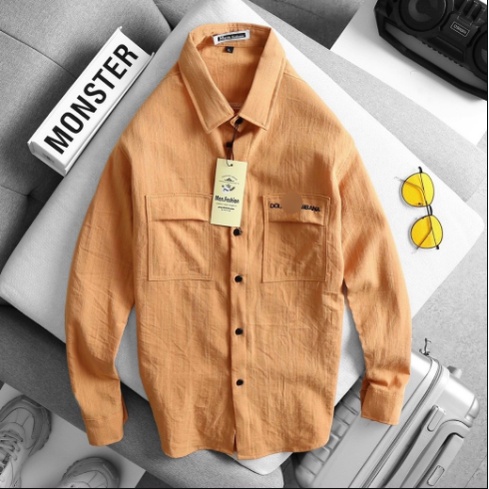 Áo sơ mi nam tay dài vải Đũi mềm mịn cao cấp, thiết kế sang trọng lịch lãm siêu đẹp [NEW UNISEX]