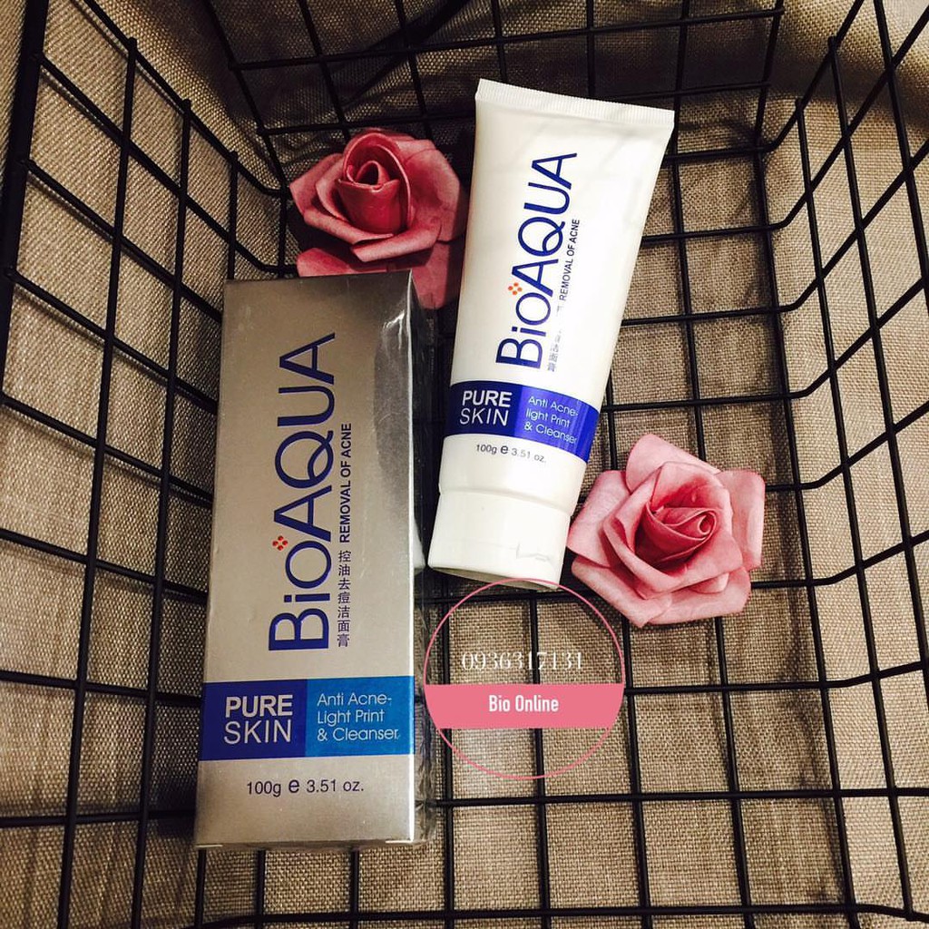 Sữa rửa mặt, gel rửa mặt giảm mụn Bioaqua nội địa dùng siêu tốt-SR26-B2T1 | BigBuy360 - bigbuy360.vn