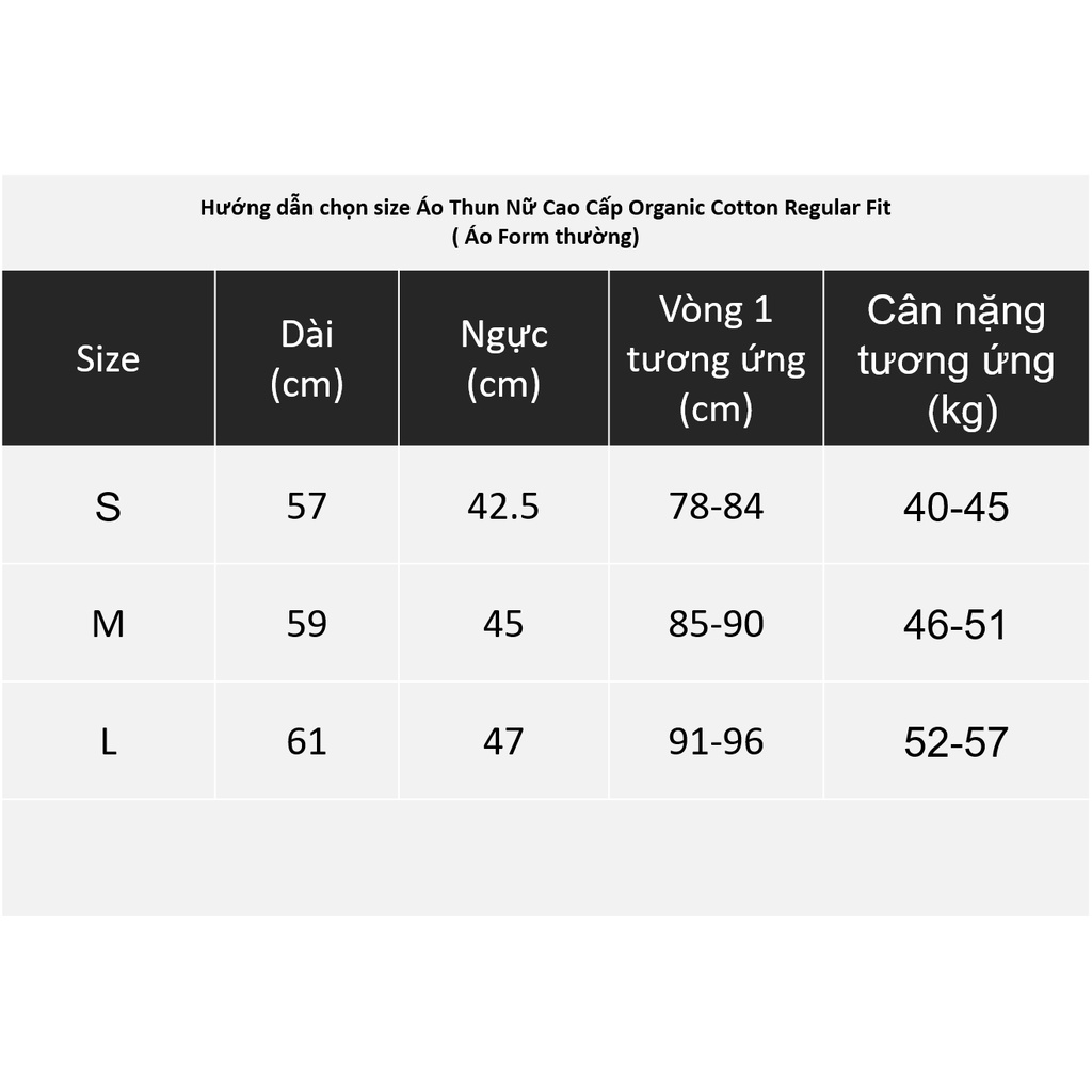 Áo Thun Nữ Cao Cấp Organic Cotton Aaa Jeans