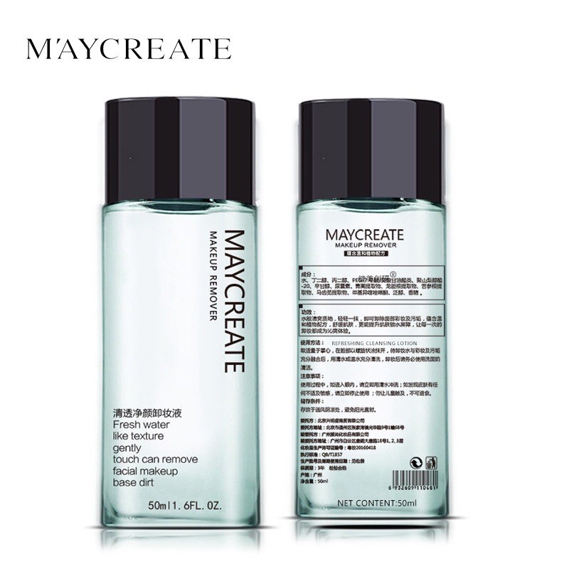 (SẴN) Nước tẩy trang Maycreate hương dịu nhẹ làm sạch sâu dung tích 50ml | BigBuy360 - bigbuy360.vn