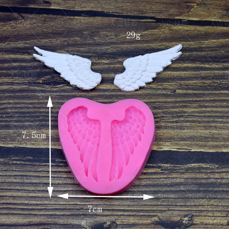 Khuôn Làm Bánh/Xà Phòng/Kẹo Mềm Hình Thiên Thần 6 Kiểu DIY