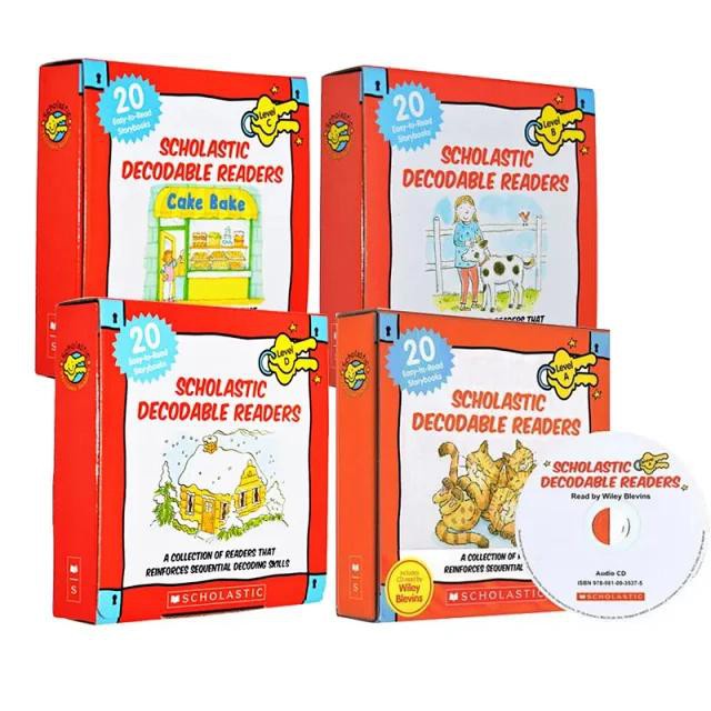 [Big Sale!] Bộ nhập 84q - Scholastic Decodable Readers Box Set ABCD