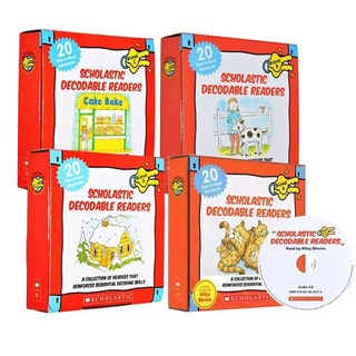 Bộ nhập 84q - Scholastic Decodable Readers Box Set ABCD