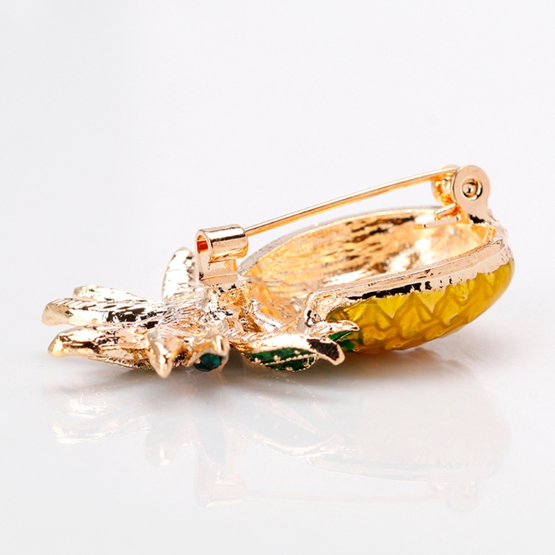 Ghim cài áo kiểu dáng trái dứa sáng tạo