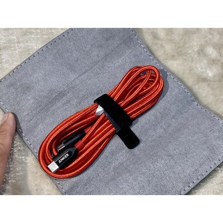 Cáp siêu bền bọc dù Anker 2 đầu Type C dài 1.8m chính hãng