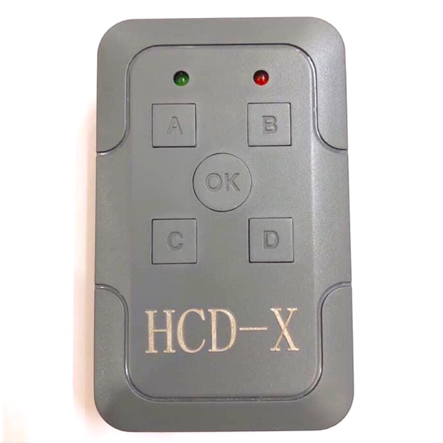 Máy sao chép remote cửa cuốn HCD-X chuyên làm các loại remote mã nhảy