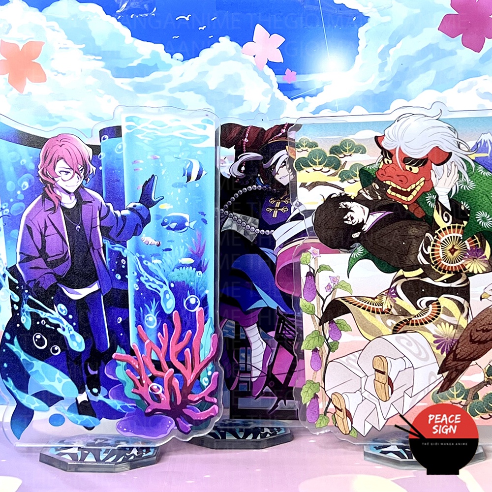 Standee BUNGOU STRAY DOGS Văn Hào Lưu Lạc Nhiều Mẫu anime chibi mica trong acrylic mô hình