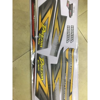 TEM CHẾ CHO XE DREAM 2 LOẠI XỊN 7 MÀU CANDY