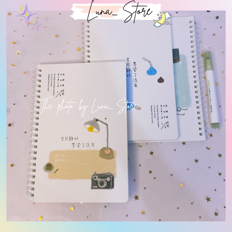 Sổ Lò Xo A5 Có 20 Mẫu Giá Tốt Nhất Shopee LUNA SLXBH01