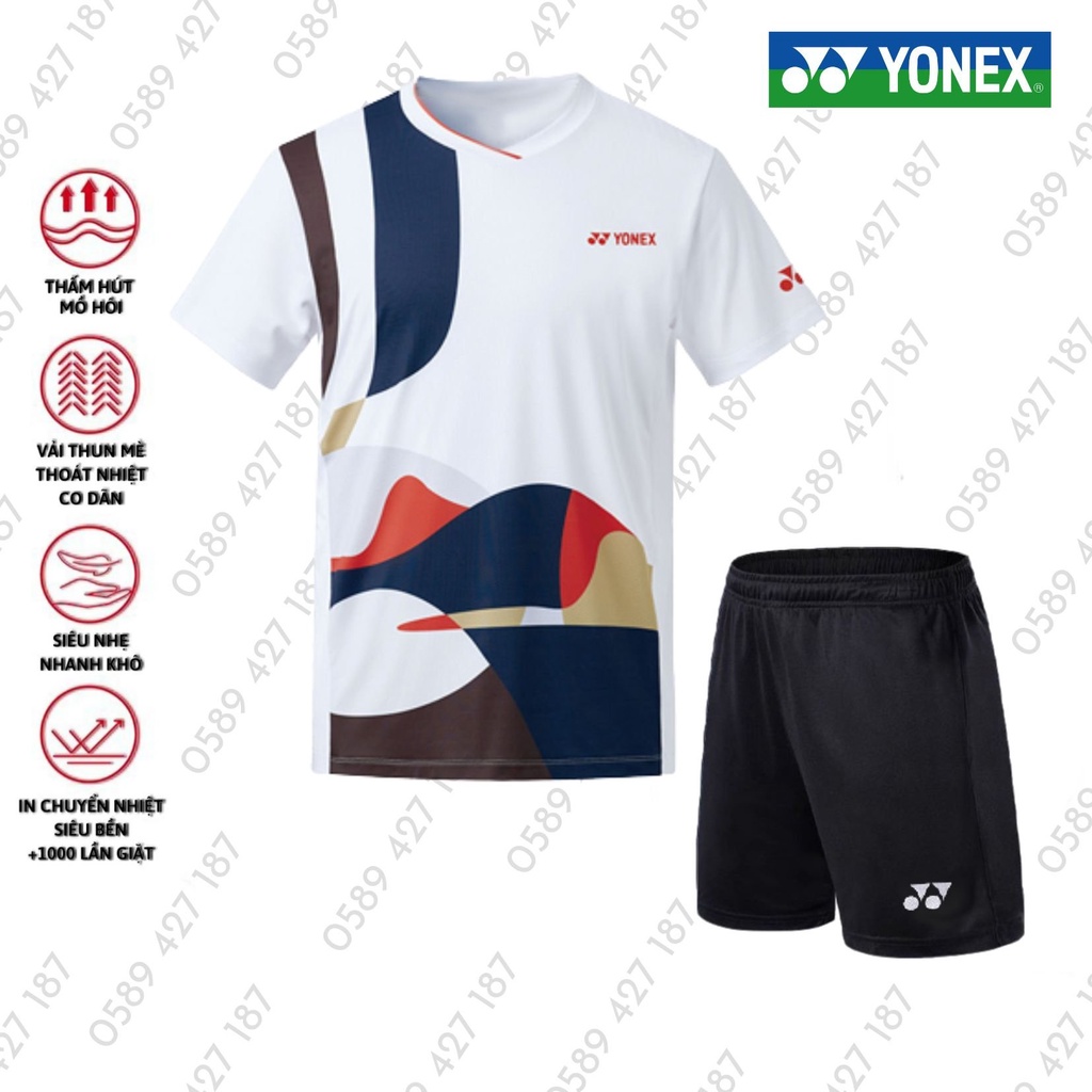 Áo cầu lông, quần cầu lông Yonex chuyên nghiệp mới nhất sử dụng tập luyện và thi đấu cầu lông M2S97