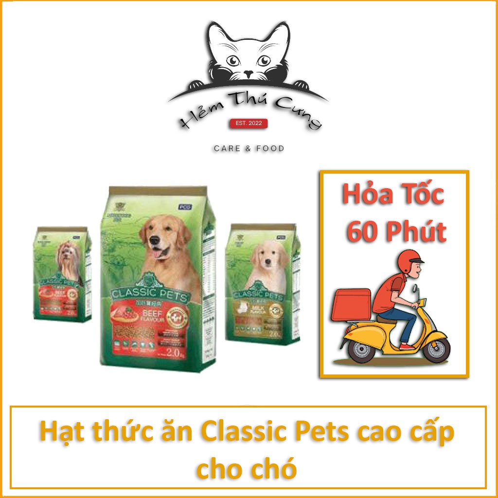 HCM- (Bao lớn 20kg) Thức ăn dạng hạt chó trưởng thành CLASSIC PETS ADULT THỨC ĂN CHUỘT HAMSTER